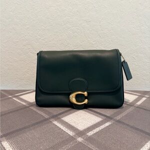 Coach Soft Tabby in Amazon Green NEW